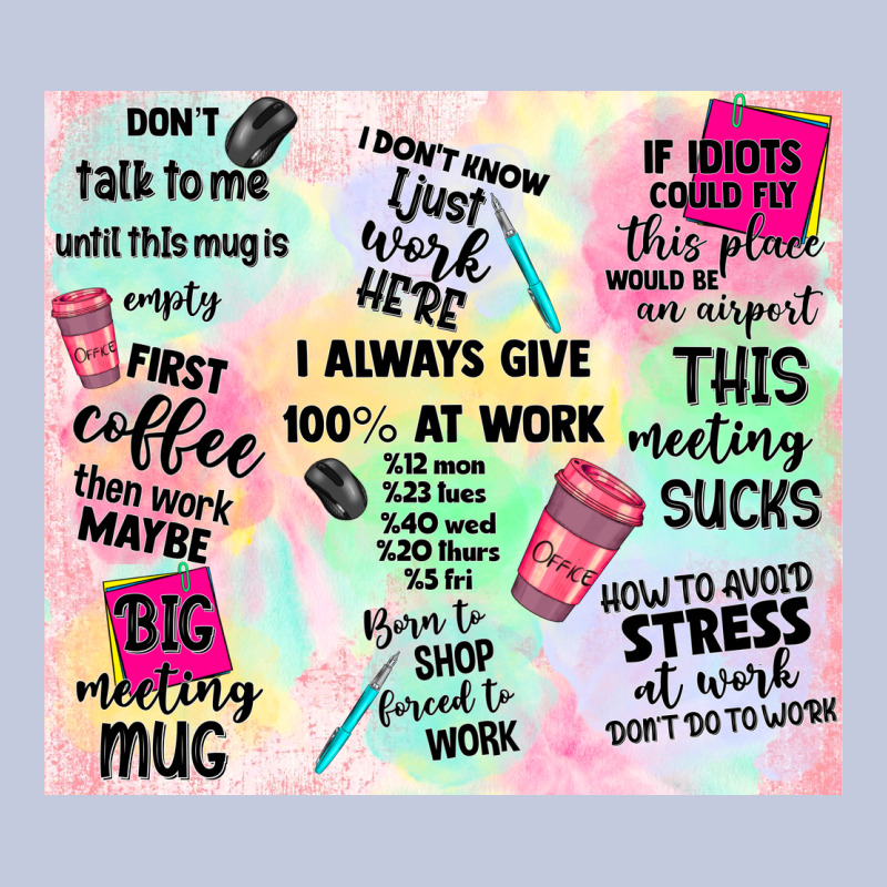 Funny Office Long Sleeve Tee by TumblerDesignByShophia | Teevron