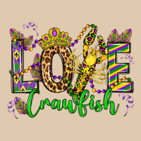 Love Crawfish Mardi Gras Olivia Heavyweight Sweatshirt | Teevron