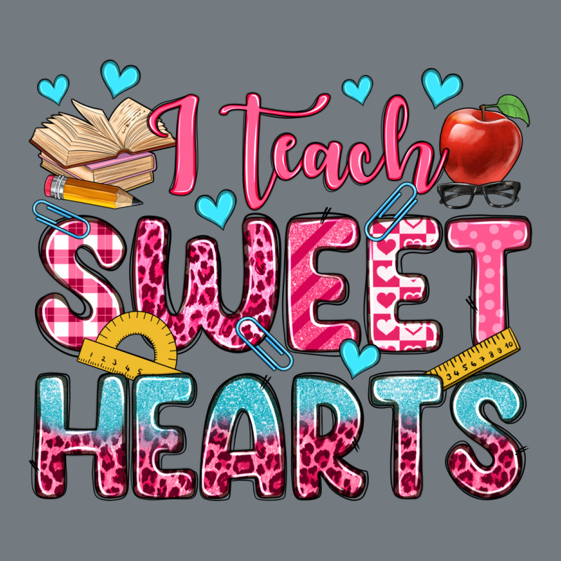 I Teach Sweet Hearts Olivia Heavyweight Sweatshirt by OliviaCreatesArt | Teevron