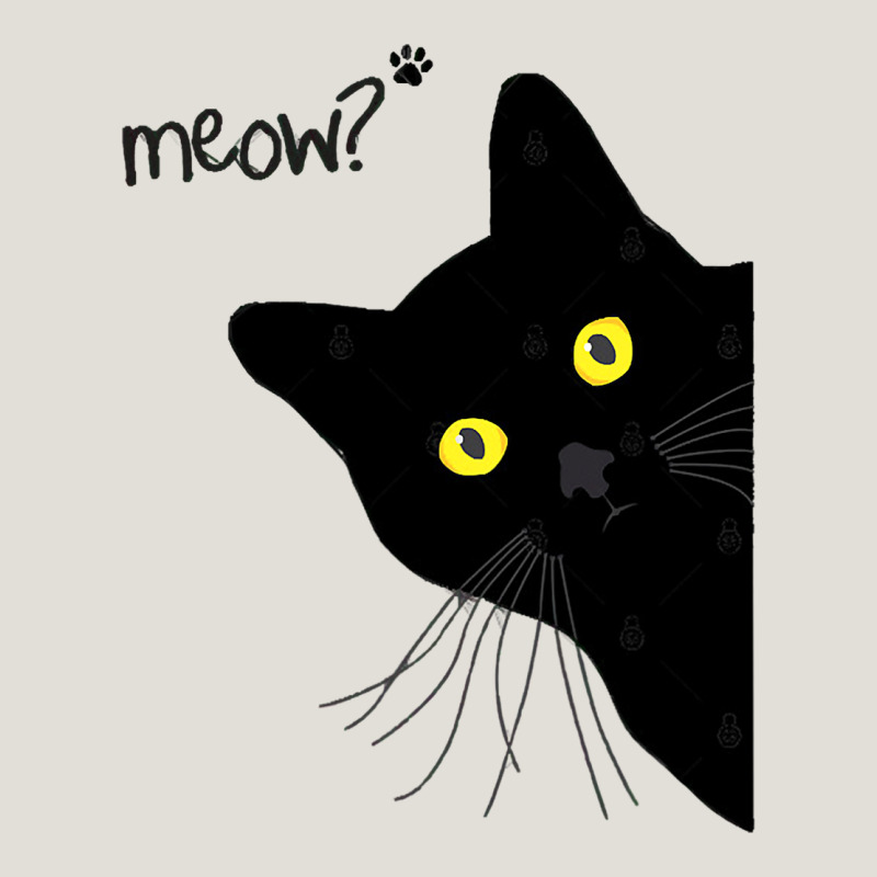 Black Cat Day Halloween Black Cat Meow Heavy Core Tee by tuanDangUi | Teevron