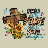 Pray On It Pray Over It Pray Through It Heavy Core Tee | Teevron