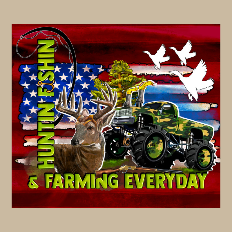 Hunting Fishing & Farming Everyday Long Sleeve Tee by TumblerDesignByShophia | Teevron