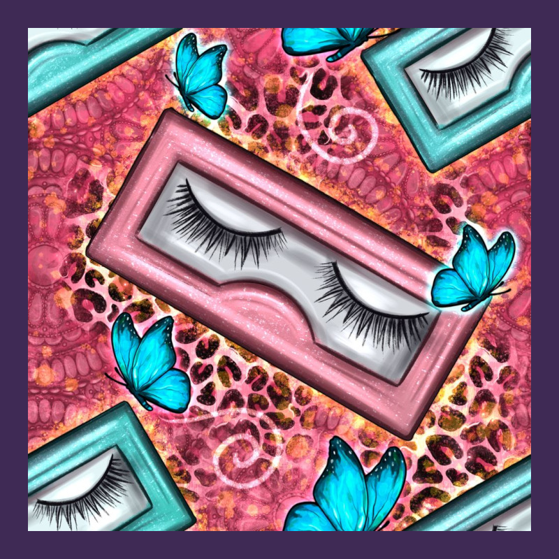 Cosmetic Fake Eyelashes And Butterfly With Leopard Seamless Pattern Bb Premium Hoodie by BundleAndBundleShop | Teevron