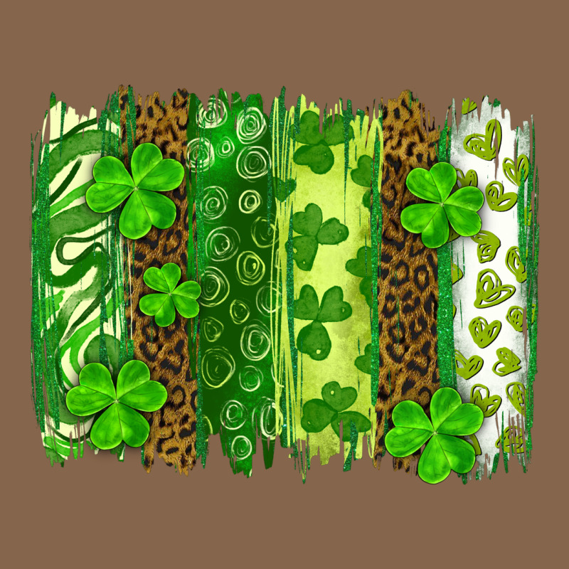 St Patrick's Day Brushstrokes Premium Tee by RanaPortraitStore | Teevron