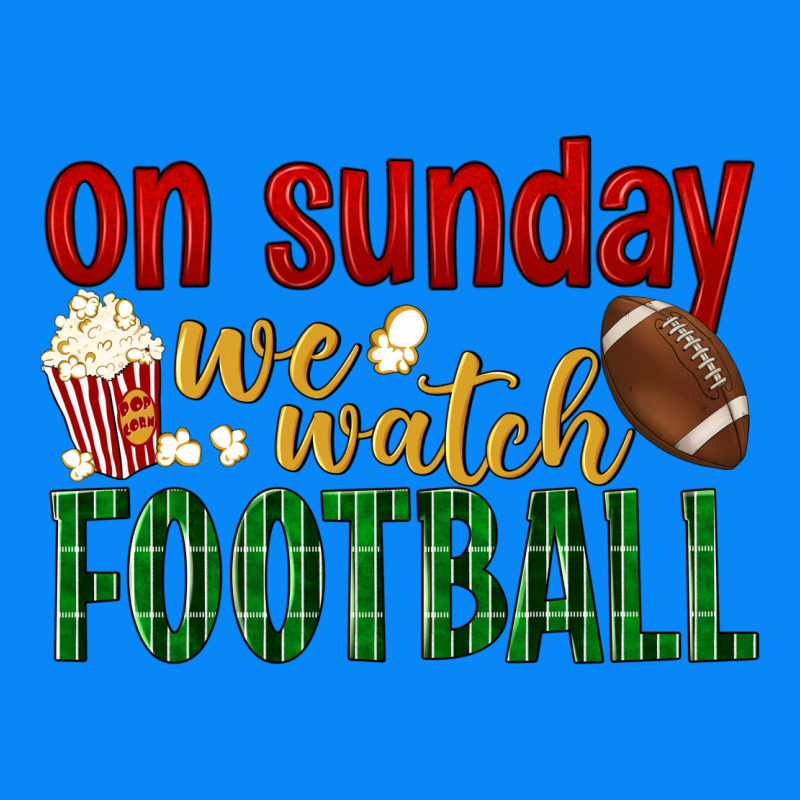 On Sunday We Watch Football Zipper Hoodie by BundleAndBundleShop | Teevron