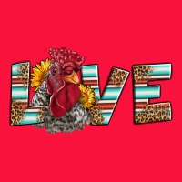Love Rooster Head Classic Tee | Teevron