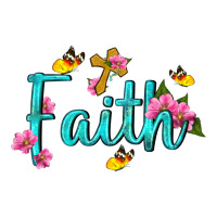 faith with flower and butterfly | Teevron