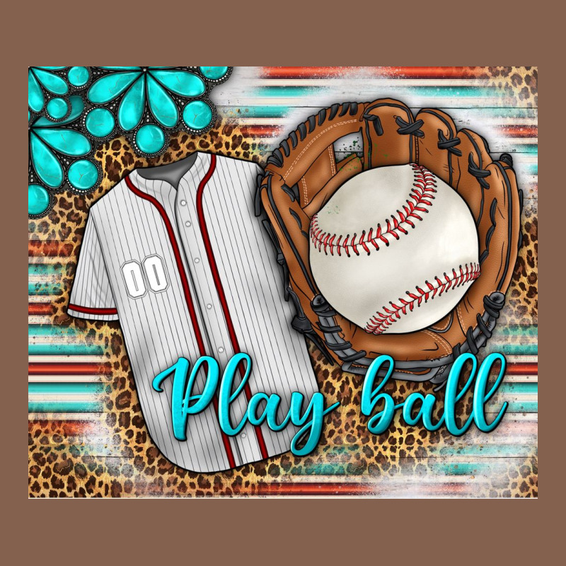 Baseball Play Ball With Leopard Mousepad Zipper Hoodie by BundleAndBundleShop | Teevron