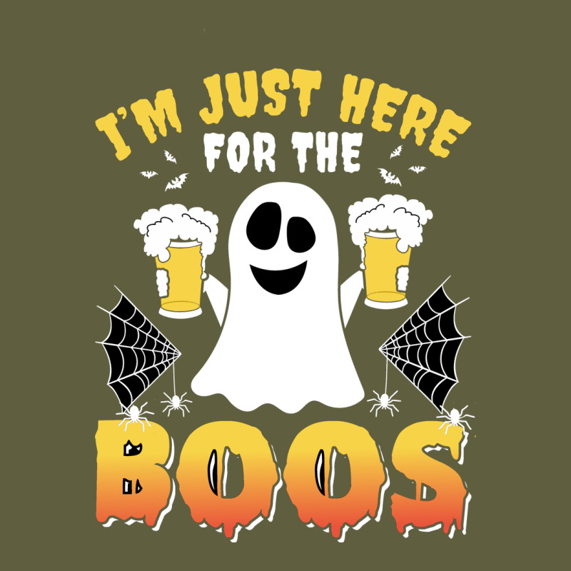 I'm Just Here For The Boos Halloween Costume Gift Vintage Tee by tuanDangUi | Teevron