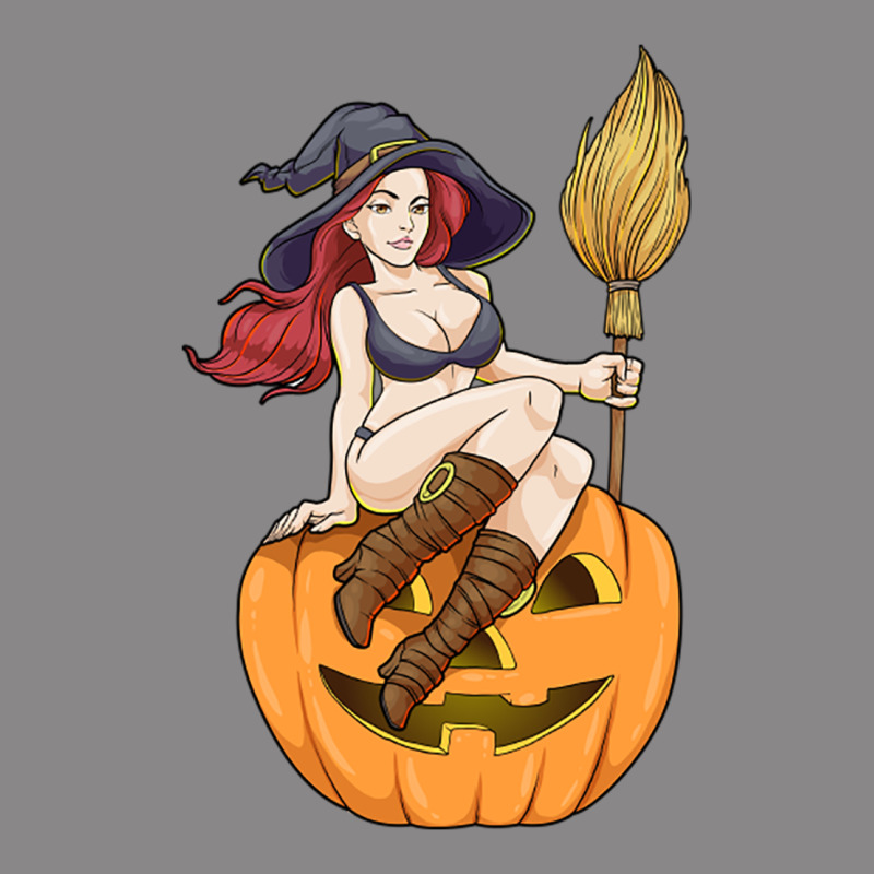 Sexy Witch Halloween Costume Blackcraft Pumpkin Wi Vintage Tee by tuanDangUi | Teevron