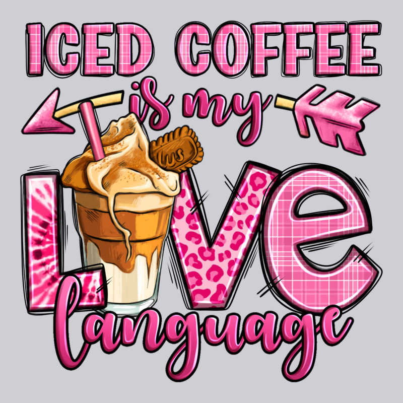Iced Coffee Is My Love Language Heavyweight Sweatshirt by OliviaCreatesArt | Teevron