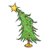trendy christmas tree | Teevron