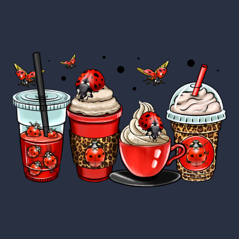 Ladybug Coffee Cups Heavyweight Sweatshirt by OliviaCreatesArt | Teevron