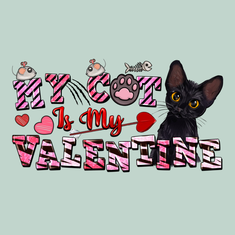 My Cat Is My Valentine Zipper Hoodie by FaDigitalArtStudio | Teevron