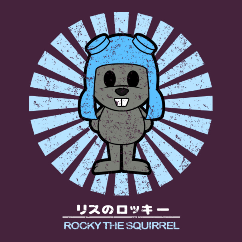 Rocky The Squirrel Retro Vintage Long Sleeve Tee by tuanDangUi | Teevron