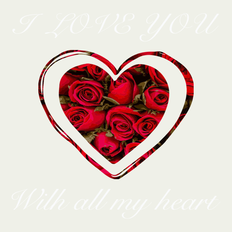 I Love You With All My Heart Urban Heavy Tee by Bettercallsaul | Teevron