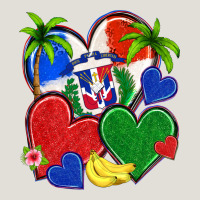 Dominican Repuclic Hearts Heavy Core Tee | Teevron
