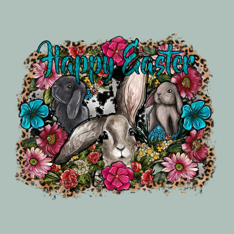 Happy Easter Heavyweight Hoodie by CowhideDigitalArt | Teevron