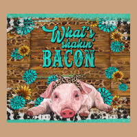 Whats Shakin Bacon Baby Pig Vintage Tee | Teevron