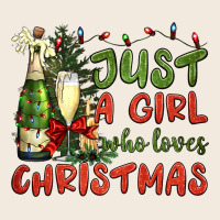 Just A Girl Who Loves Christmas Zipper Hoodie | Teevron