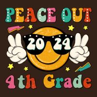 Peace Out 2024 4th Grade Heavy Core Tee | Teevron