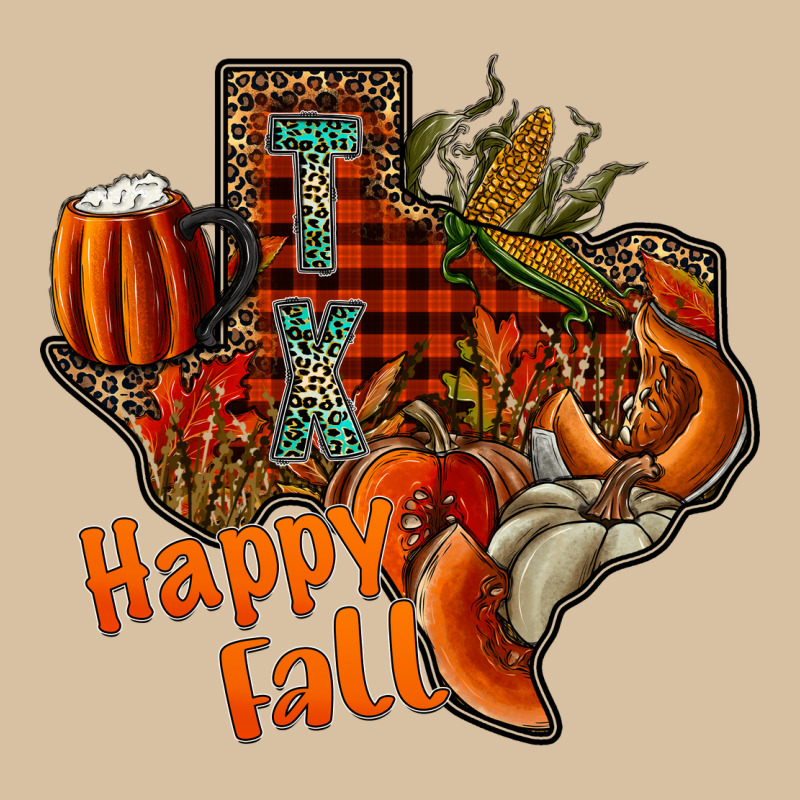 Happy Fall Texas Heavyweight Hoodie by CowhideDigitalArt | Teevron