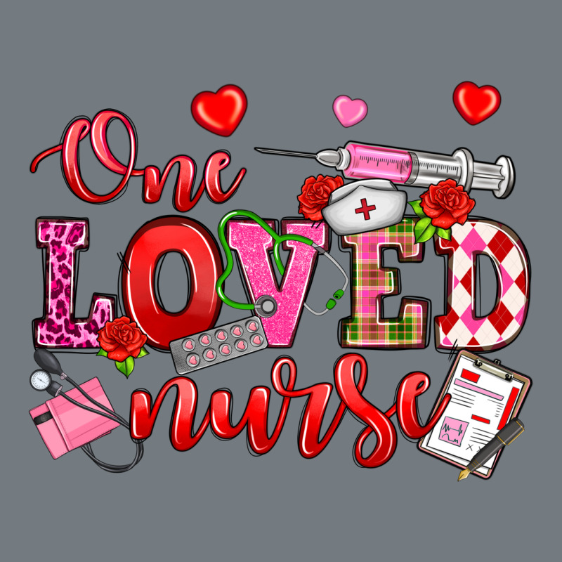 One Loved Nurse Valentine's Day Heavyweight Sweatshirt by OliviaCreatesArt | Teevron