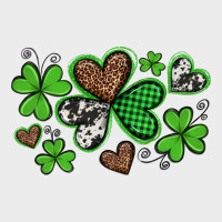 Western St Patricks Day Shamrocks And Hearts Urban Hoodie | Teevron