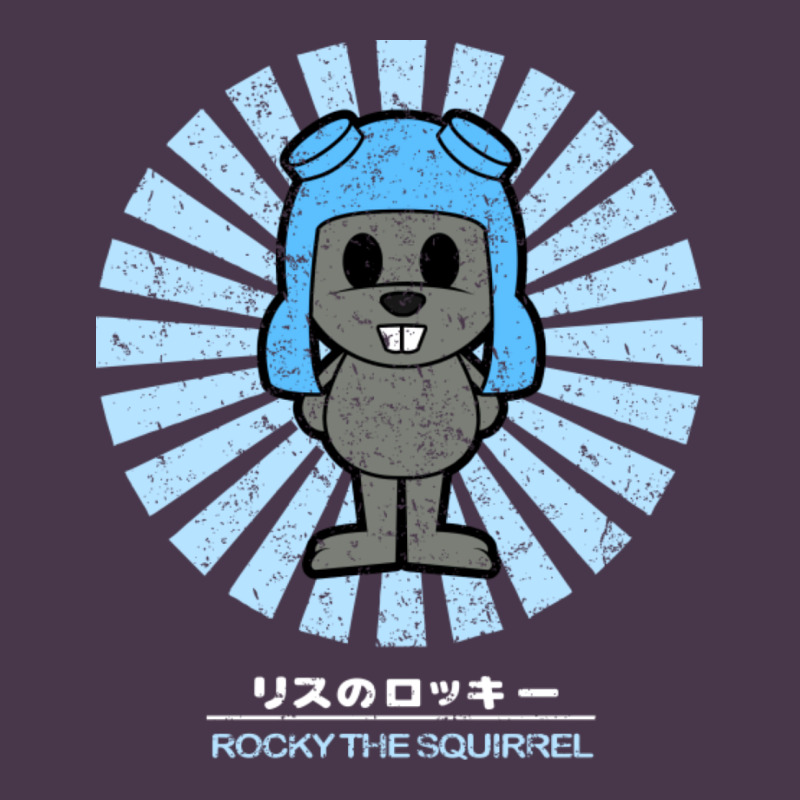 Rocky The Squirrel Retro Vintage Heavyweight Hoodie by tuanDangUi | Teevron