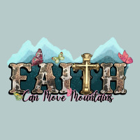 Faith Can Move Mountains Cross Heavy Core Tee | Teevron