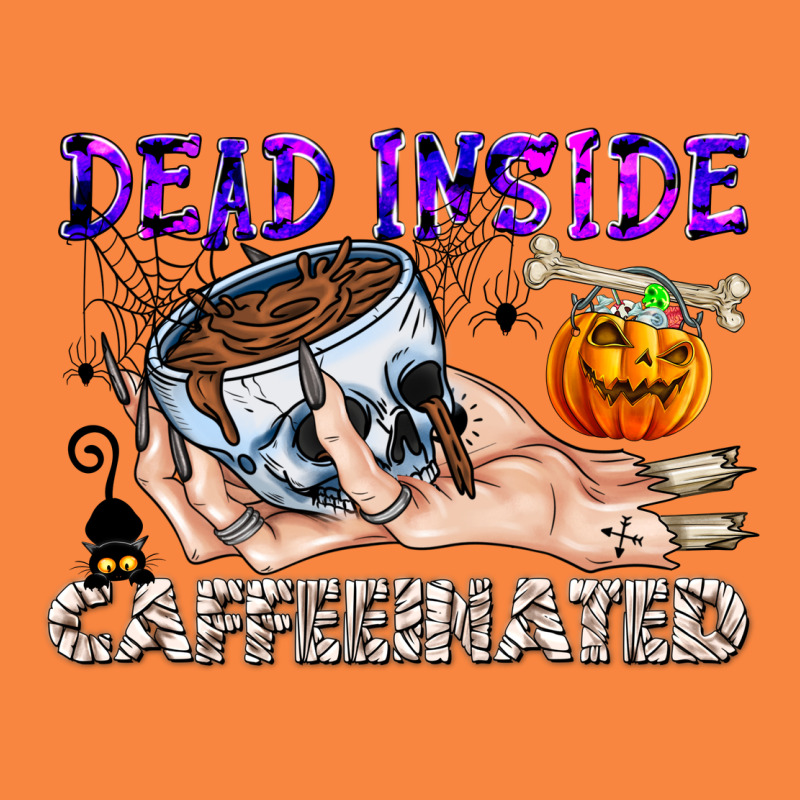 Dead Inside Caffeinated Premium Sweatshirt by CowhideDigitalArt | Teevron
