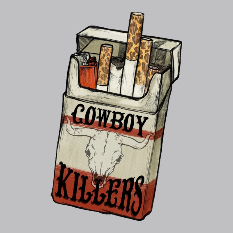 Cowboy Killers Cigarette Package Long Sleeve Tee by HowdyJamesFarm | Teevron