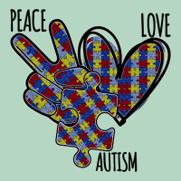 Peace Love Autism Classic Tee | Teevron