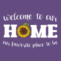Welcome To Our Home Sunflower Vintage Hoodie | Teevron