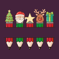 Add Your Personalization Christmas Pencils Premium Tee | Teevron