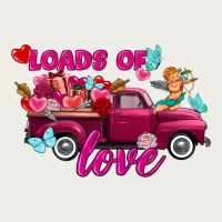 Loads Of Love Valentine's Day Truck Zipper Hoodie | Teevron