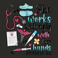 She Works Willingly With Her Hands Heavy Core Tee | Teevron