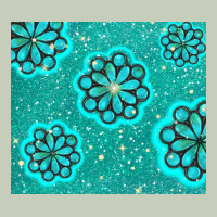 Glitter Turquoise Long Sleeve Tee | Teevron