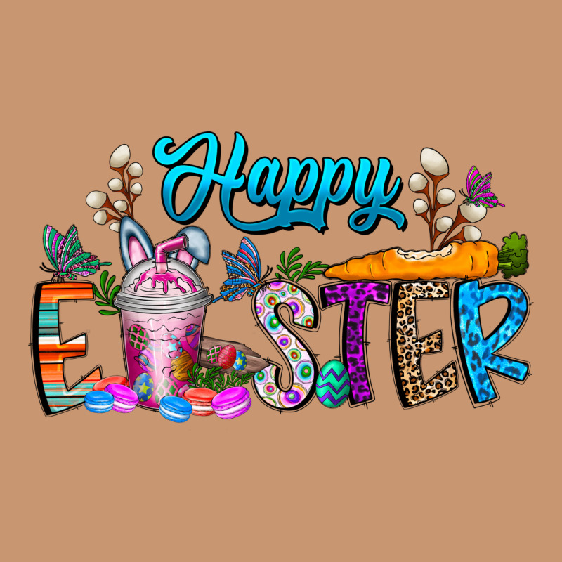 Happy Easter Coffee Heavyweight Hoodie by CowhideDigitalArt | Teevron