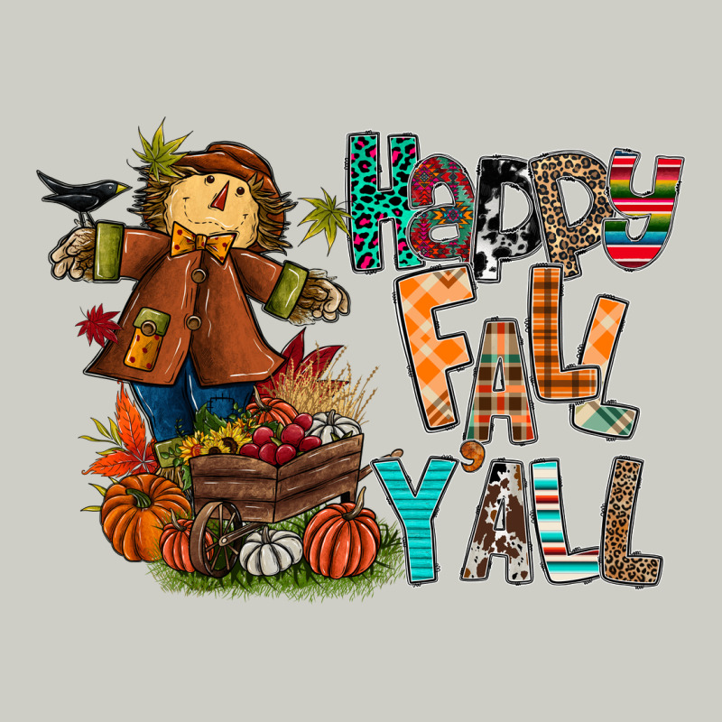 Happy Fall Y All Heavyweight Hoodie by CowhideDigitalArt | Teevron