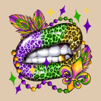 Mardi Gras Lip Olivia Heavyweight Sweatshirt | Teevron