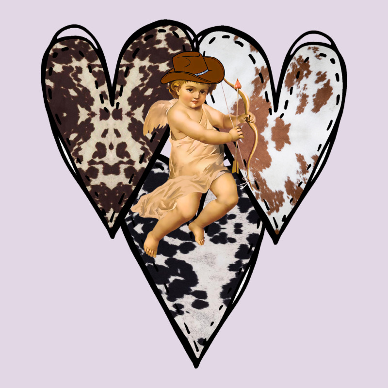 Country Cupid Valentine Cowhide Heart Classic Tee by Bettercallsaul | Teevron