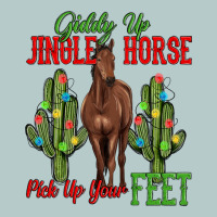 Giddy Up Jingle Horse Pick Up Your Feet Heavy Core Tee | Teevron