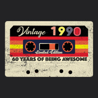 Vintage 1990 60th Birthday Cassette 30 Years Old 60 Years Vintage Tee | Teevron