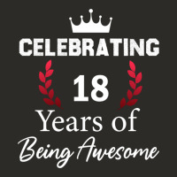 18 Years Of Being Awesome, 18 Year Old Birthday Gi Heavy Core Tee | Teevron