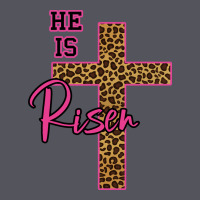 He Is Risen Leopard Vintage Hoodie | Teevron