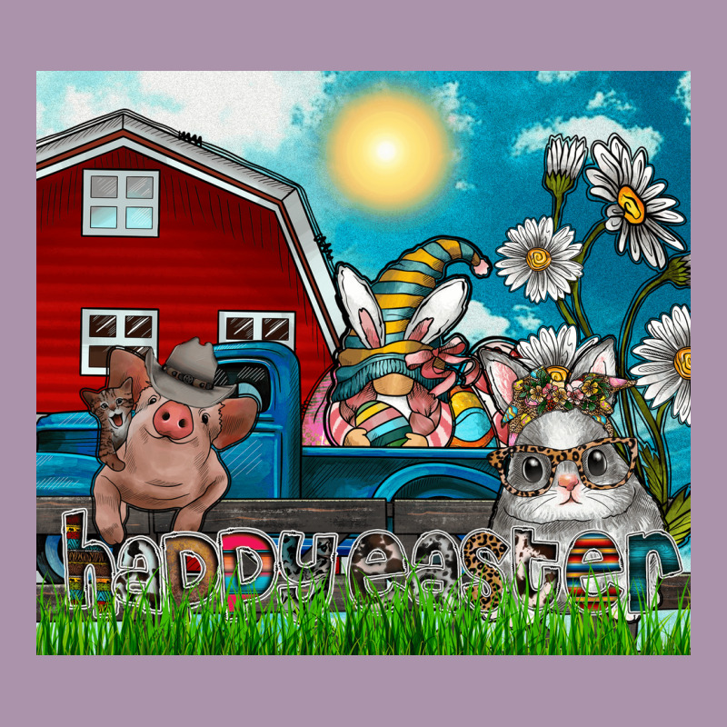 Happy Easter Heavyweight Hoodie by CowhideDigitalArt | Teevron