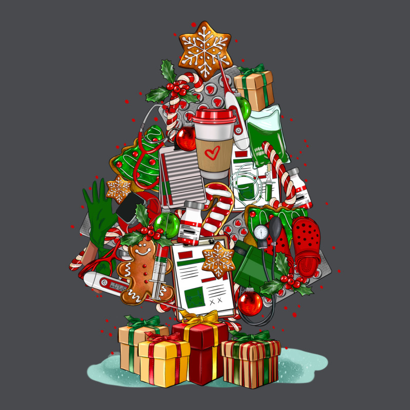 Nurse Christmas Tree Zipper Hoodie by FaDigitalArtStudio | Teevron