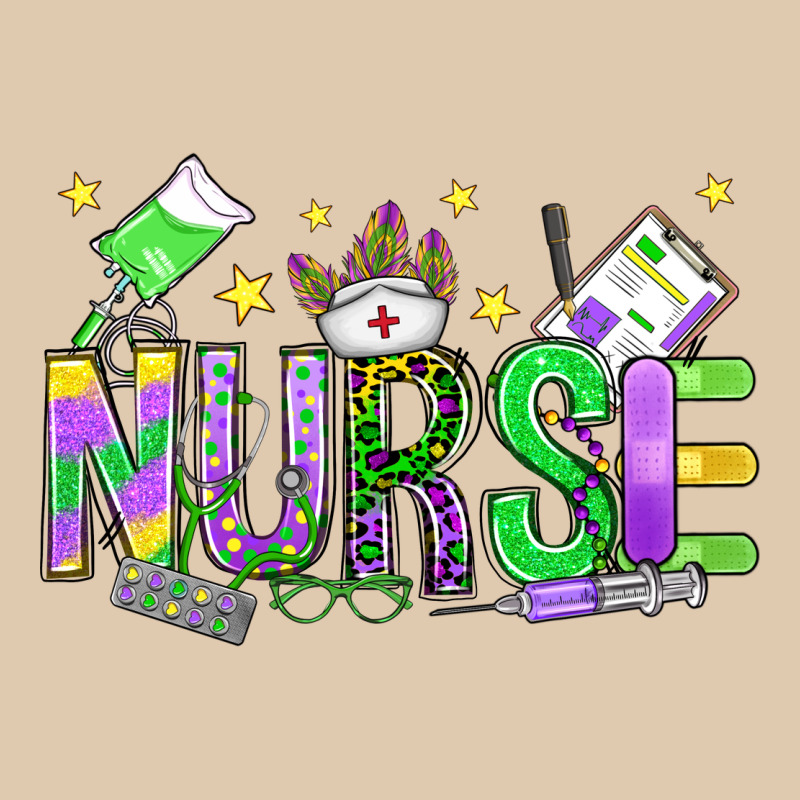 Mardi Gras Nurse Heavyweight Sweatshirt by OliviaCreatesArt | Teevron