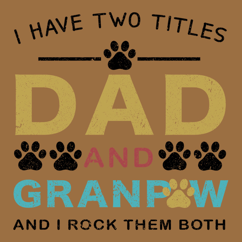 I Have Two Titles Dad And Grandpa Vintage Tee by Bettercallsaul | Teevron